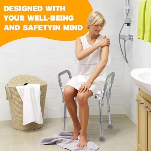Shower Chair for Inside Shower, Shower Stool, Bathroom Stool - Image 2