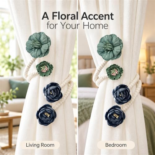 Flower Curtain Tiebacks - Image 6