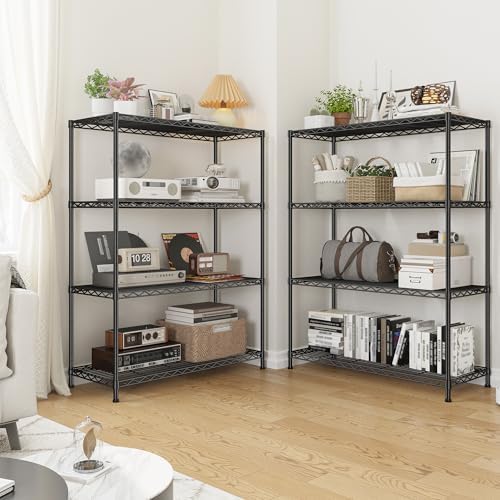 DurayLoly Heavy Duty 4-Tier 620LBS Storage Rack, Adjustable Shelves - Image 2