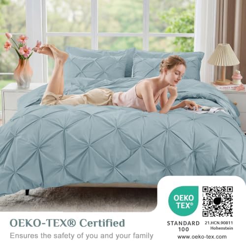 JOLLYVOGUE King Size Comforter Set 7 Pieces - Image 3