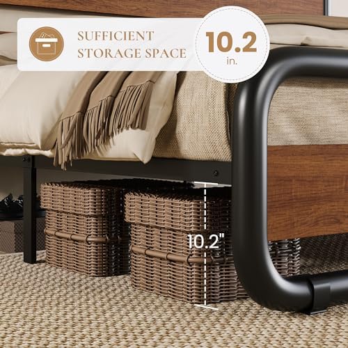 SHA CERLIN Queen Size Metal Bed Frame - Image 4