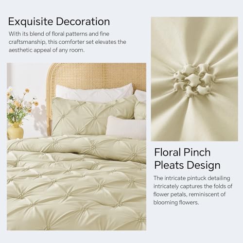 BEDELITE Twin Comforter Set Beige, Fluffy & Soft Comforter - Image 4