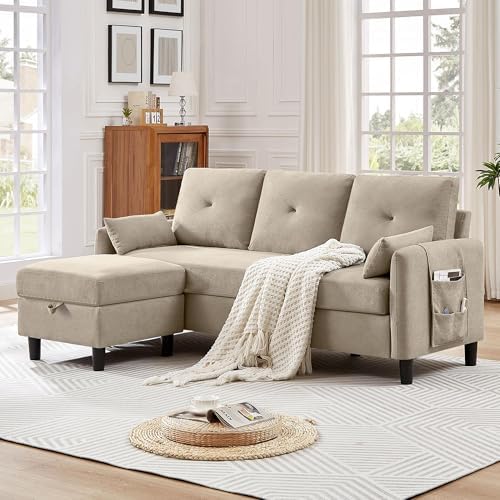 77" Small L Shaped Sectional Sofa Couches by Jarenie