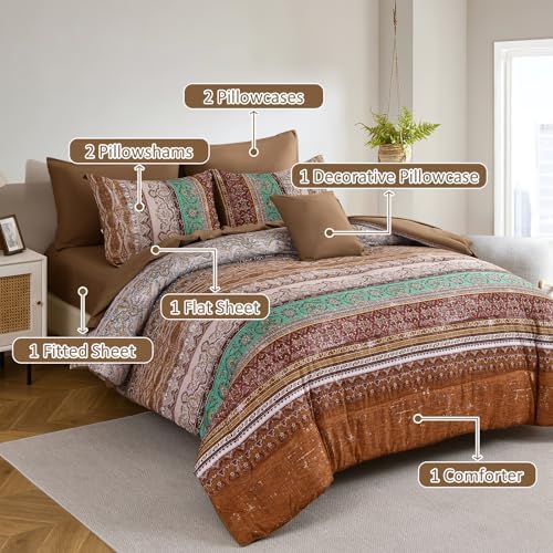 Cottolester Boho Full Comforter Set - Image 2