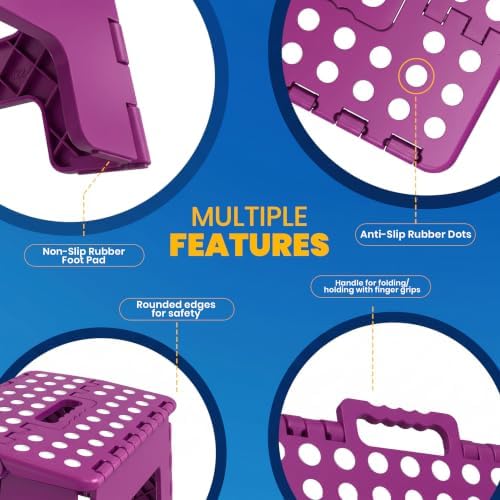 Utopia Home Folding Step Stool 9 Inch - Image 6