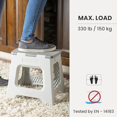Vigar Compact Foldable Step Stool, 10-1/2-Inch - Image 5