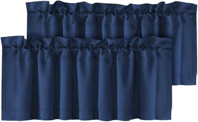 H.VERSAILTEX Blackout Valances for Windows by HVERSAILTEX