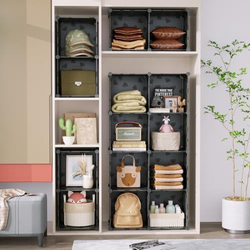 UNKU 6 Cube Storage Organizer, Closet Organizer Storage Shelves - Image 5