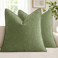 MIULEE Chenille Couch Pillow Covers by MIULEE
