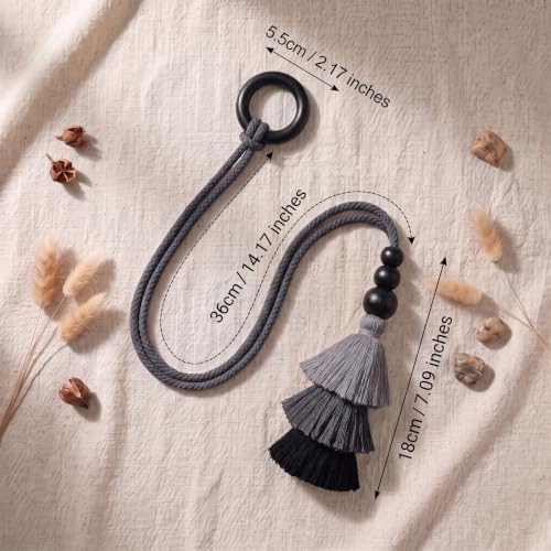 Novabright 4 Pcs Boho Curtain Tiebacks - Image 2