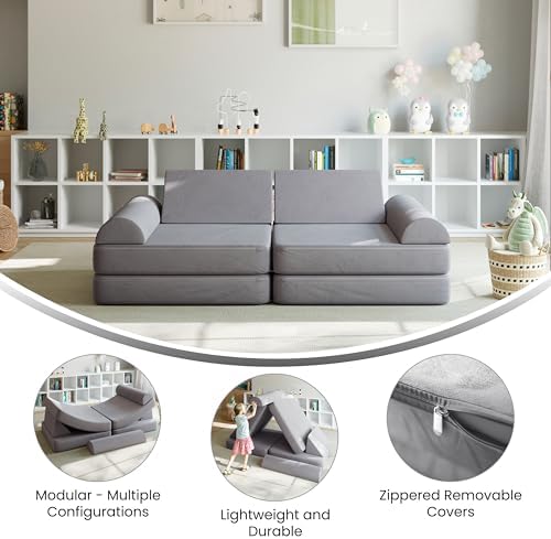 Flash Furniture Kids Play Couch - Image 5