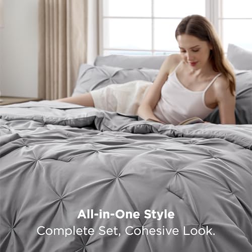 Bedsure 7-Piece Full Size Comforter Sets & Sheets - Image 6