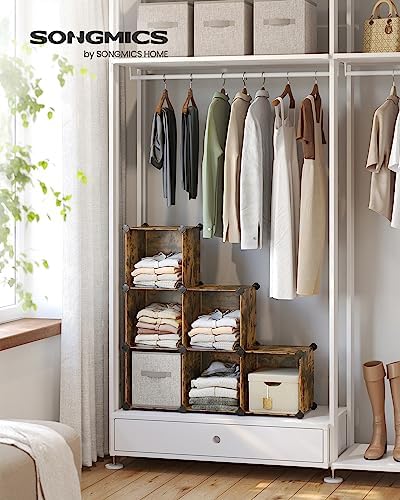 SONGMICS 6 Cube Storage Organizer, DIY Closet Shelf - Image 2
