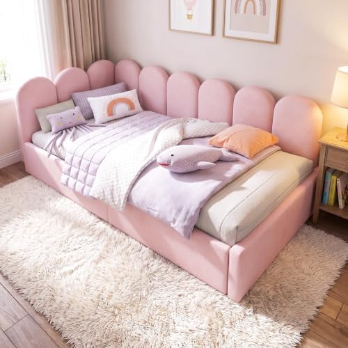 Merax Twin Size Upholstered Lift Up Sofa Day Bed - Image 5