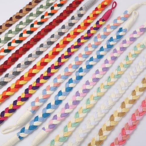 NICEEC 2 Pack Natural Cotton Rope Curtain Tiebacks Elegant Boho Style - Image 7
