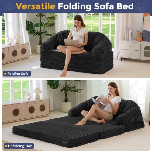 MAXYOYO Folding Sofa Bed Chair, Sleeper Chair - Image 4
