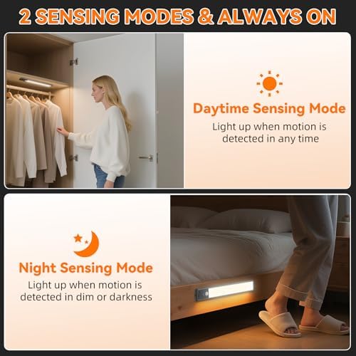 Under Cabinet Lighting Wireless, 15inch Motion Sensor Light - Image 5