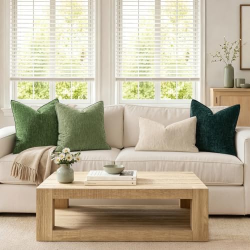 MIULEE Chenille Couch Pillow Covers - Image 4