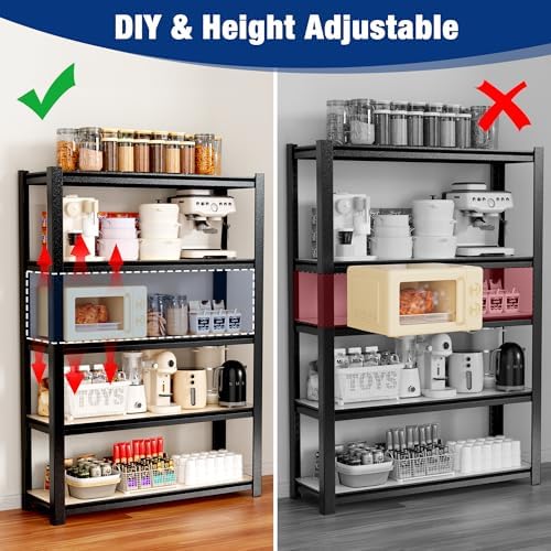 WORKPRO 5-Tier Black Shelving - Image 6