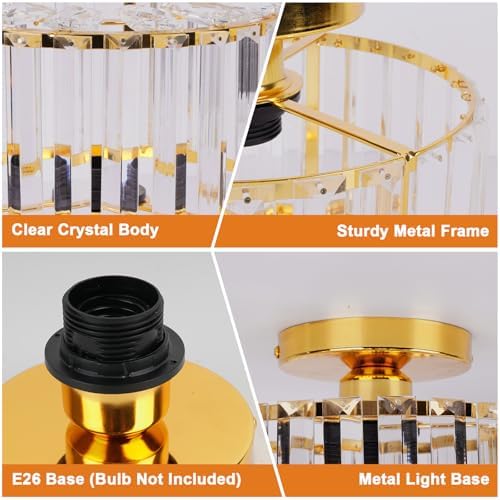 FRIDEKO HOME Crystal Ceiling Light - Image 5