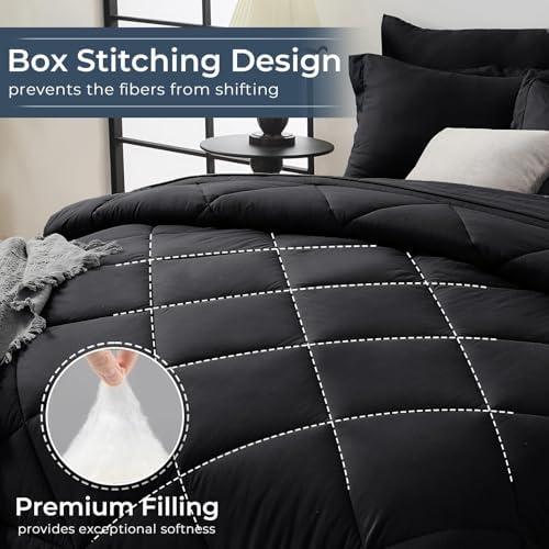 HEVUMYI 7-Piece Oversized Queen Comforter Set - Image 4