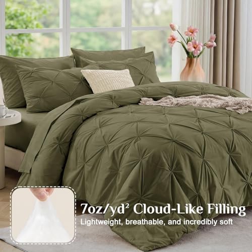 JOLLYVOGUE Twin Comforter Set 5 Pieces - Image 2