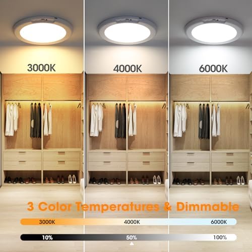 Gotopceed Rechargeable Motion Sensor Ceiling Light, Wireless Closet Light - Image 6