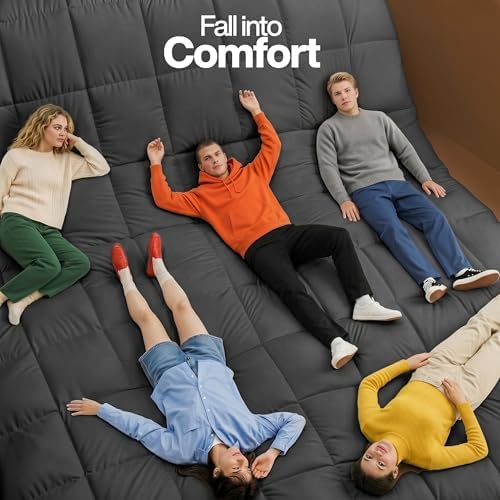 Utopia Bedding Queen Comforter, Duvet Insert, 88 x 88 Inches - Image 3