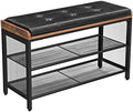 VASAGLE Shoe Bench, Padded Storage Bench by VASAGLEbySONGMICSHOME