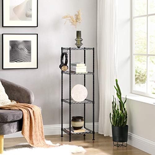 SONGMICS 4-Tier Bathroom Shelf, Storage Rack - Image 4
