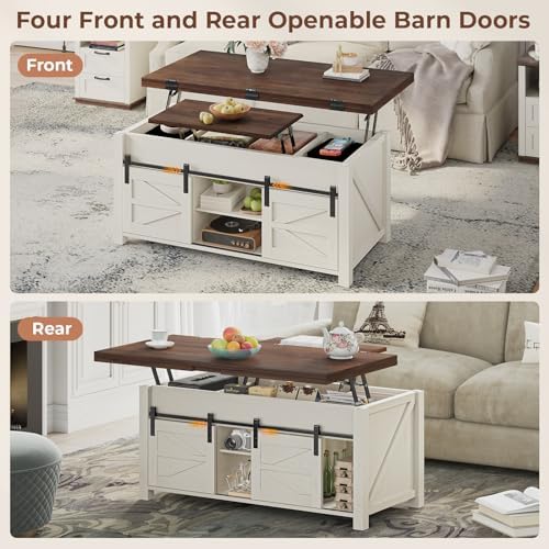 Lift Top Coffee Table for Living Room - Image 3
