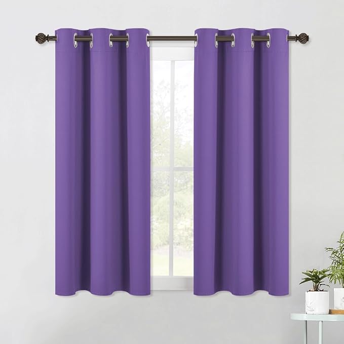 NICETOWN Bedroom Curtains Blackout Drapery Panels, 2 Panels, 42 x 54 Inch by NICETOWN
