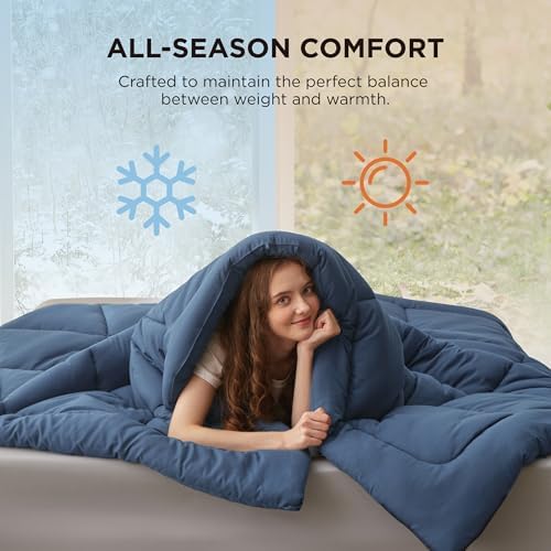 Bedsure Comforter Duvet Insert, Quilted Bedding Blanket - Image 4