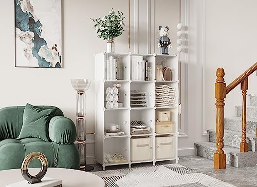 AWTATOS 12 Cube Storage Organizer, Closet Storage Shelves - Image 2
