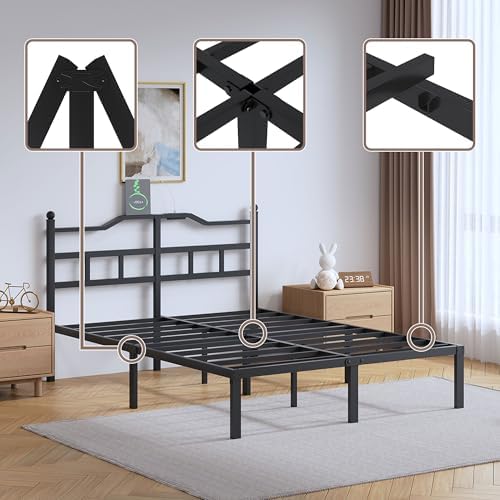 SHOANED Bed Frame with Charging Station - Image 5