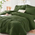 Queen Comforter Set by HYMOKEGE