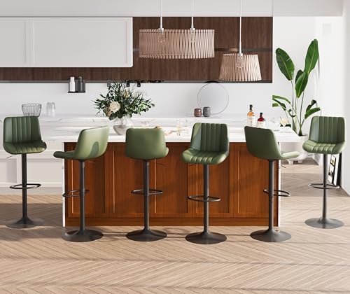 SUNLEI Swivel Swivel Bar Stools Set, Barstools Counter Height - Image 2