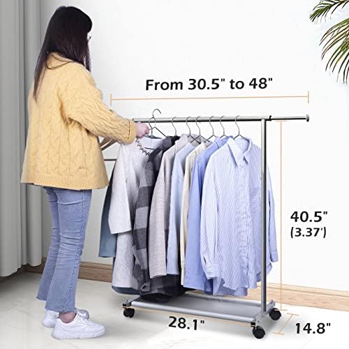 MISSLO Short Clothing Racks for Hanging Clothes - Image 3