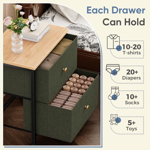 DUMOS Nightstand, Bedside Table - Image 6