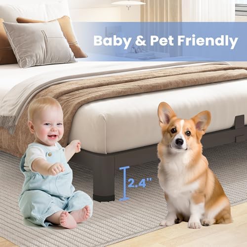 4 Inch Queen Bed Frame Low Profile - Image 6