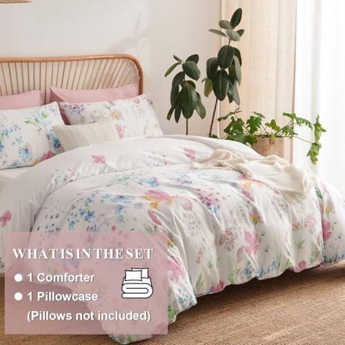 Floral Comforter Set Twin Size - Image 3