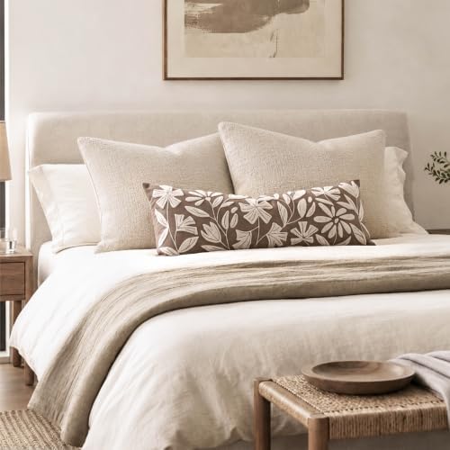 BlissBlush Fall Long Lumbar Pillow Cover 14x36 - Image 3