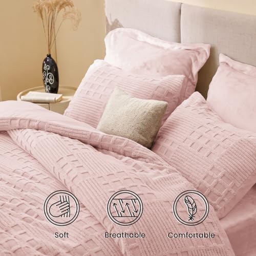 EXQ Home Waffle Fluffy Comforter Set Twin Size - Image 6