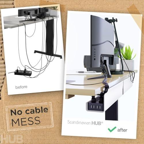 Scanfield Under Desk Cable Management Tray - Image 2