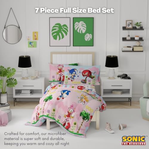 Franco Sonic the Hedgehog Amy Rose Anime Kids Bedding Super Soft Comforter and - Image 3