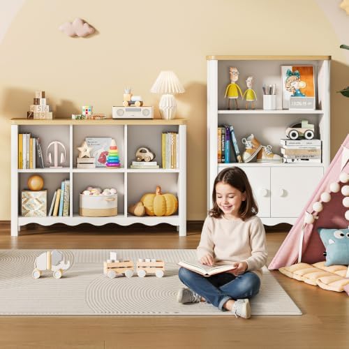 ONBRILL 6 Cube Storage Organizer Shelf, Bookshelf and Toy Storage Organizer - Image 3