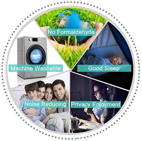 Yakamok Dove Grey Room Darking 72 Inch Length 2 Panel Sets - Image 8
