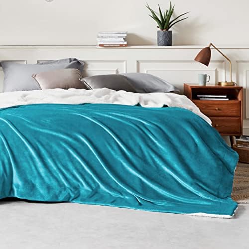 Bedsure GentleSoft Sherpa Fleece Blanket Queen Size - Image 3