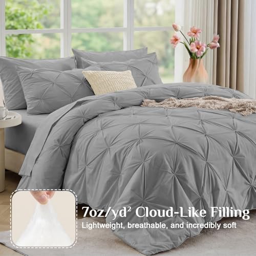 JOLLYVOGUE Queen Comforter Set 7 Pieces - Image 2