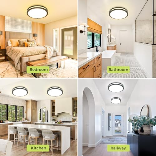 hepside 4 Pack Flush Mount Ceiling Light Fixture, Dimmable & 5CCT Ceiling Light - Image 7